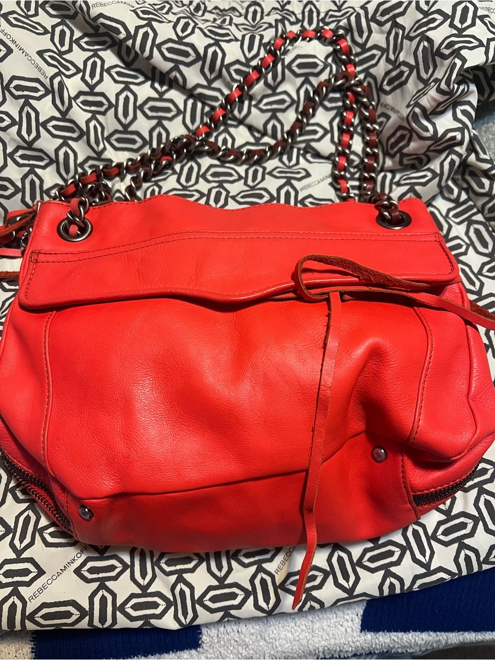 Rebecca Minkoff Red Leather Purse